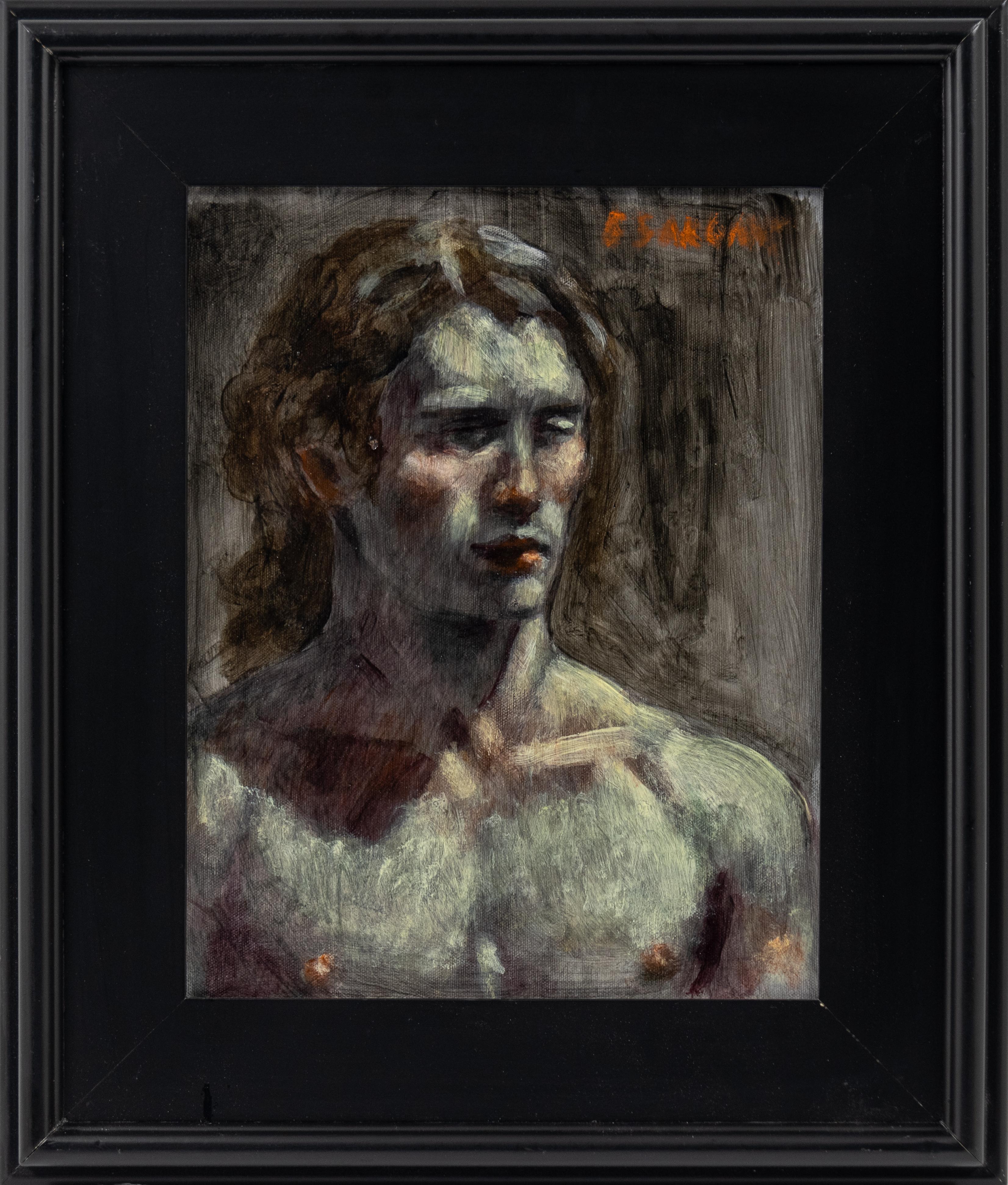 Figurative Painting Mark Beard - [Bruce Sargeant (1898-1938)] Portrait II
