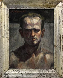 [Bruce Sargeant (1898-1938)] Portrait of a Shirtless Man