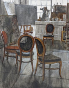 [Bruce Sargeant (1898-1938)] Studio with Chairs
