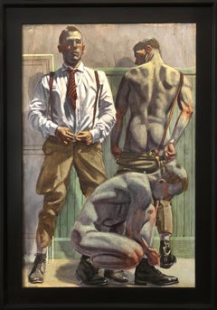 [Bruce Sargeant (1898-1938)] Three Men Undressing