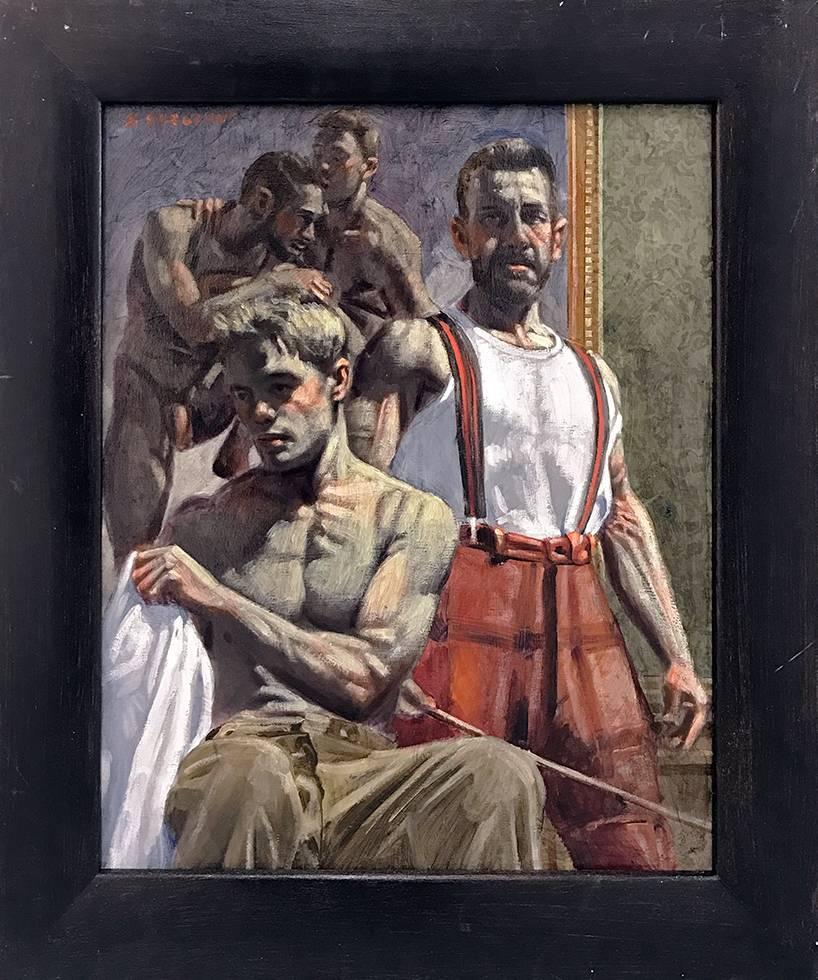 Mark Beard Figurative Painting - [Bruce Sargeant (1898-1938)] Tutorial