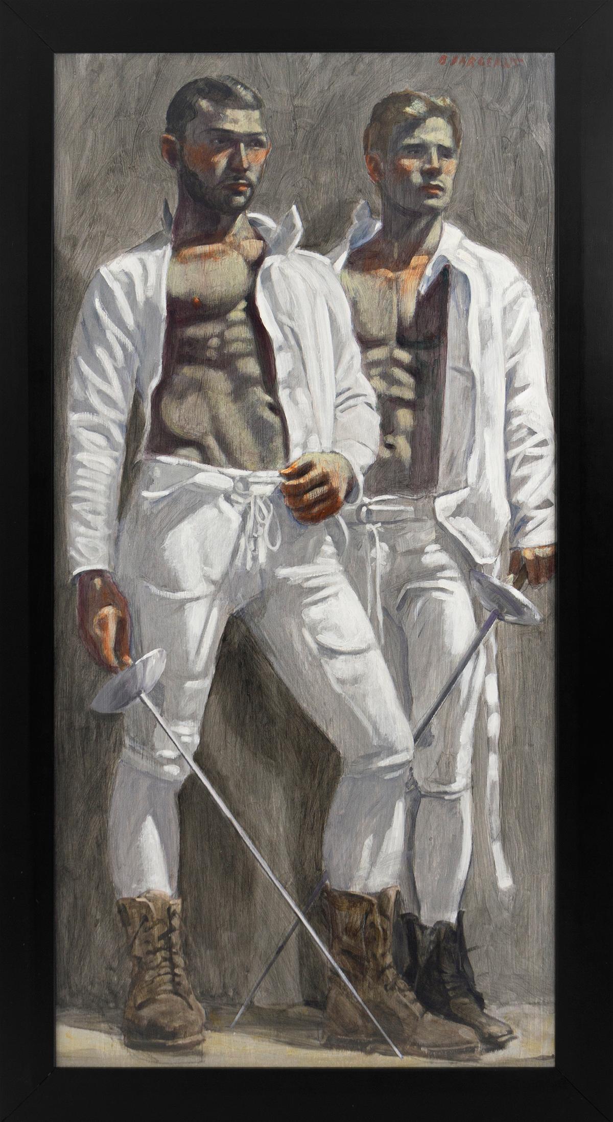 [Bruce Sargeant (1898-1938)] Two Fencers Watching a Match