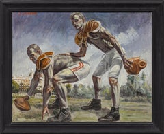 [Bruce Sargeant (1898-1938)] Two Football Guys, Hut Hut Hike