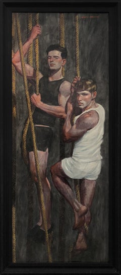 [Bruce Sargeant (1898-1938)] Two Friends Learning the Ropes