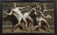 [Bruce Sargeant (1898-1938)]  Two Men Throwing, One Running