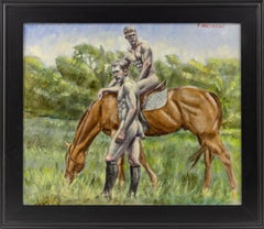 [Bruce Sargeant (1898-1938)] Two Men with Horse