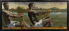 [Bruce Sargeant (1898-1938)] Two Rowers