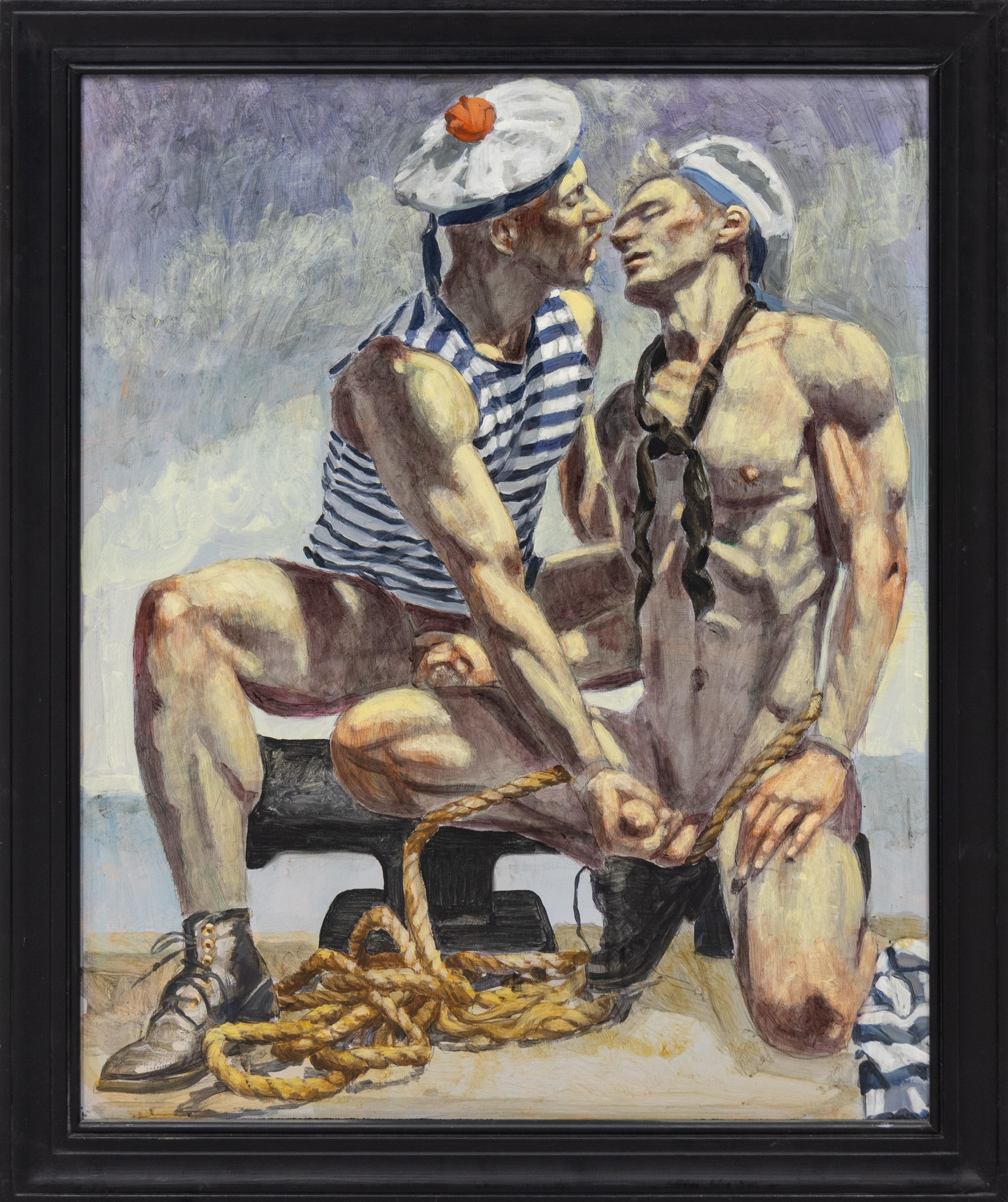 [Bruce Sargeant (1898-1938)] Zwei Matrosen – Painting von Mark Beard