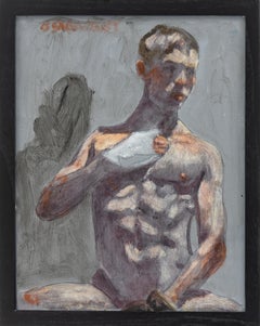 [Bruce Sargeant (1898-1938)] Studio senza titolo di un giovane uomo, di Mark Beard
