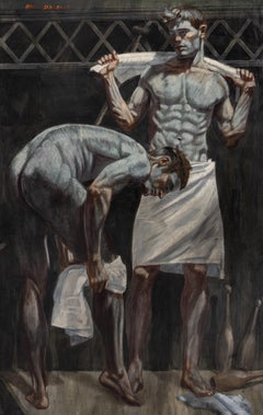 [Bruce Sargeant (1898-1938)] Untitled (Two Men Drying Off), by Mark Beard