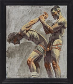 [Bruce Sargeant (1898-1938)] Valton and His Wrestler