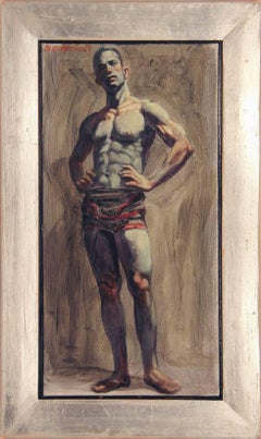 Used [Bruce Sargeant (1898-1938)] Wrestler in Singlet