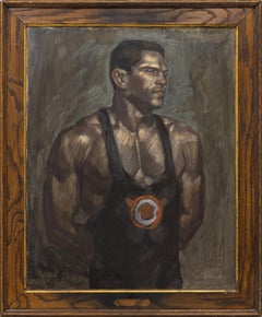 [Bruce Sargeant (1898-1938)] Lutteur debout
