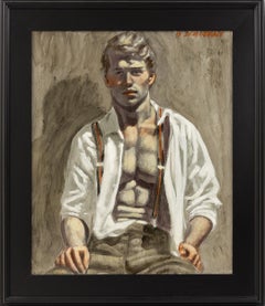 [Bruce Sargeant (1989-1938] Nick in Red Suspenders