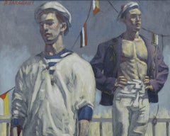 [Bruce-Sargeant (1898-1938)] Deux marins sur le pont