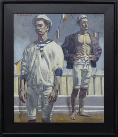 [Bruce-Sargeant (1898-1938)] Deux marins sur le pont