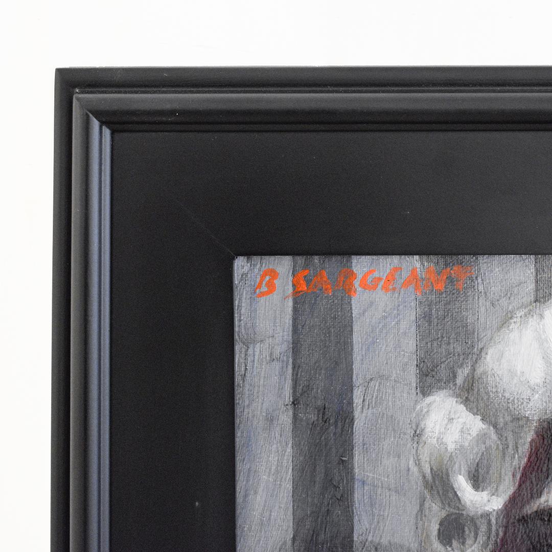 Gentleman with Wig (Academic Portrait Painting by Mark Beard as Bruce Sargeant) 1