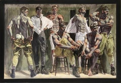 Used Locker Room Scene—Charlie in Three States of Undress, 1930