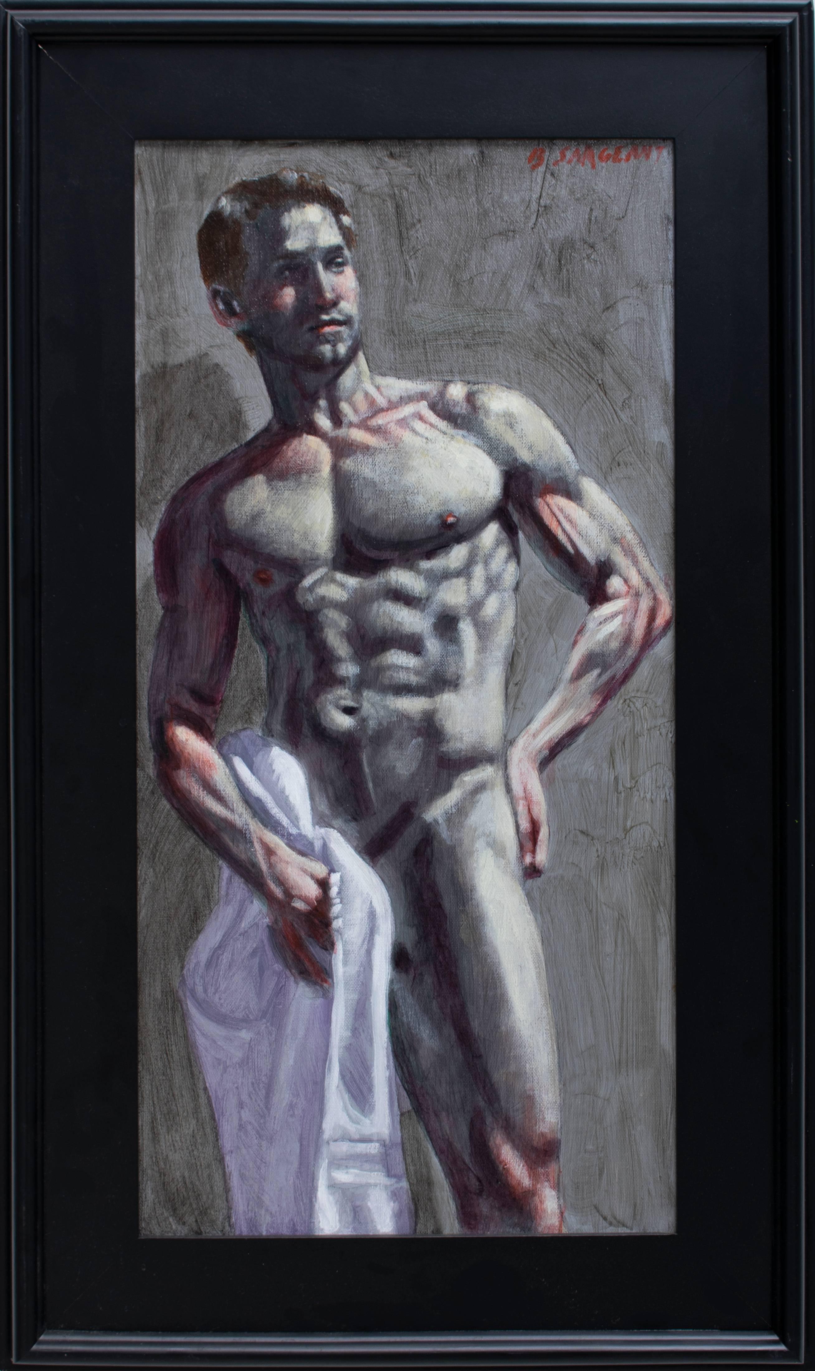 nude painted men