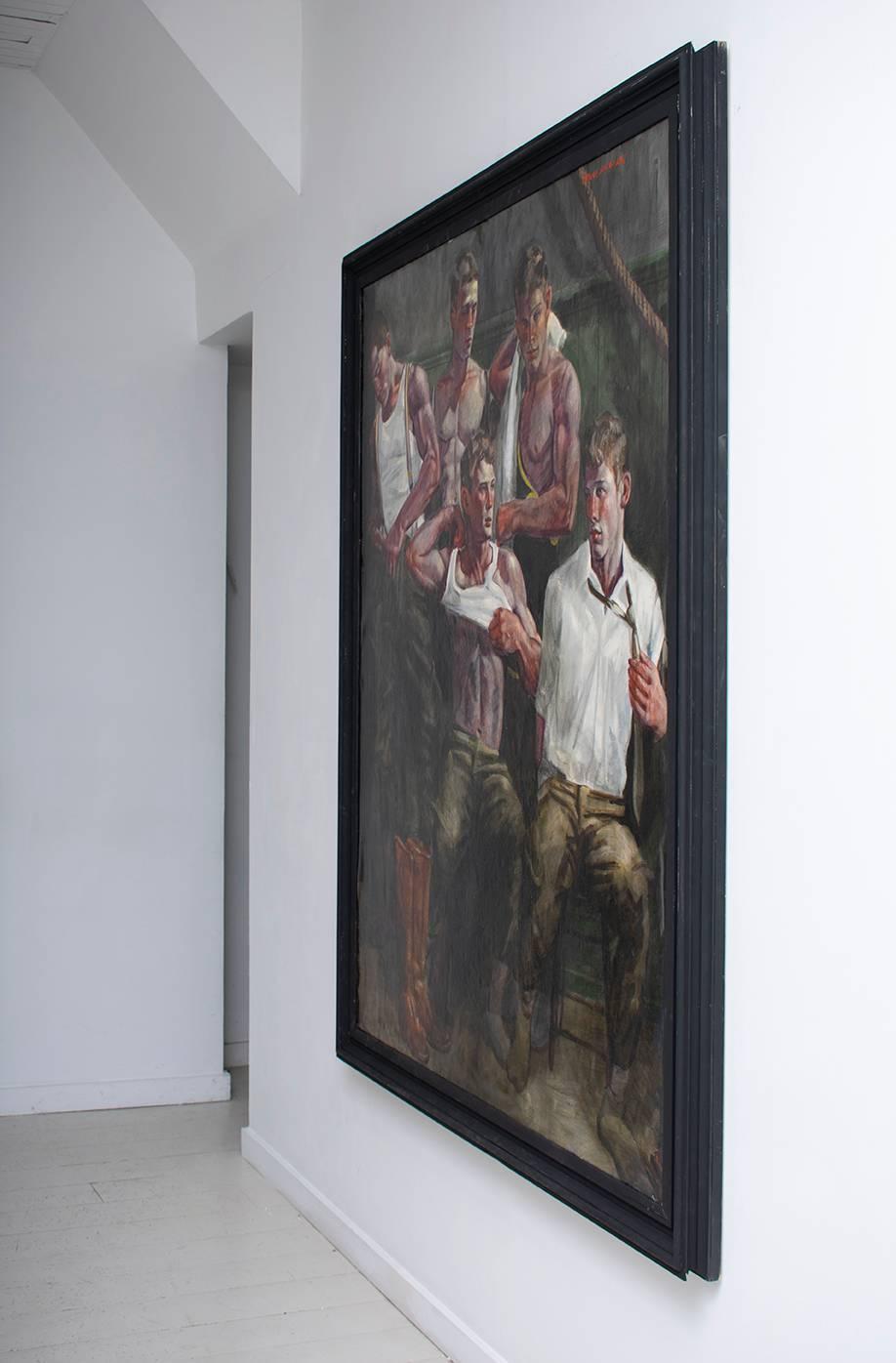 boo men large painting