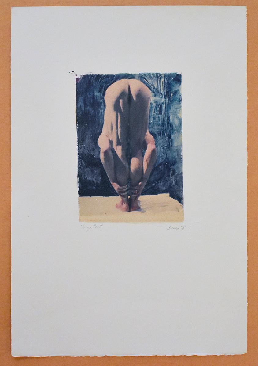 Untitled 26 (Polaroid Transfer of Young Nude Male on Rives BFK) by Mark Beard 3