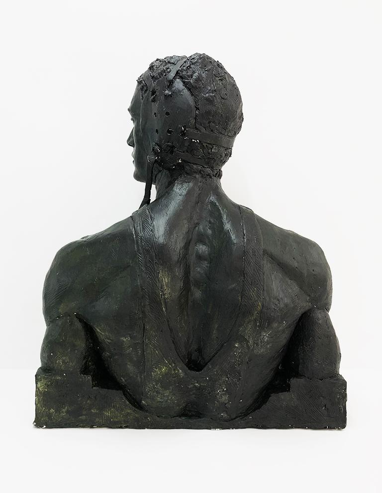 [Bruce Sargeant (1898-1938)] Wrestler Bust - Realist Sculpture by Mark Beard