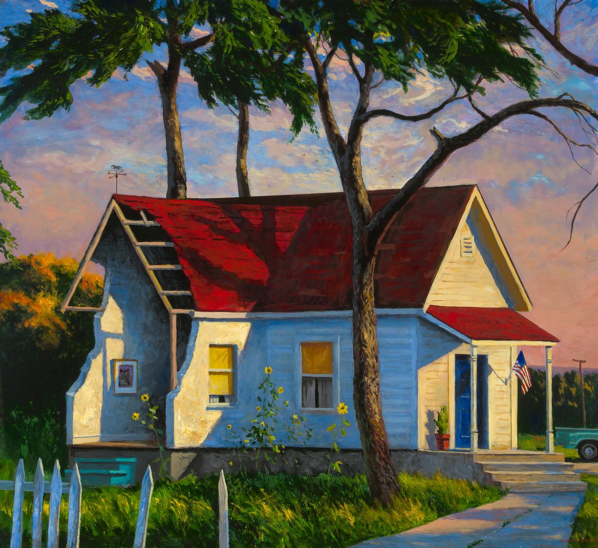 Mark Beck Landscape Painting - The Americans