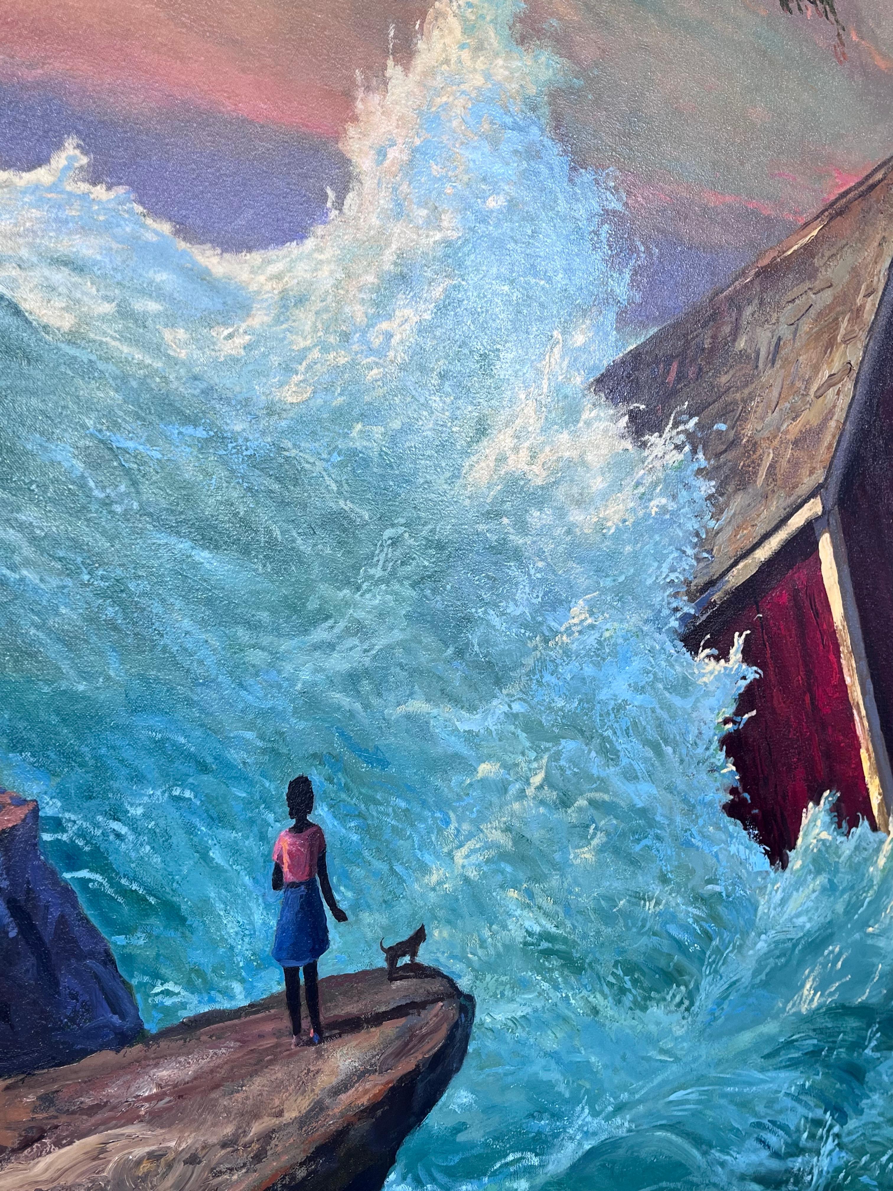 The Hike - Painting by Mark Beck