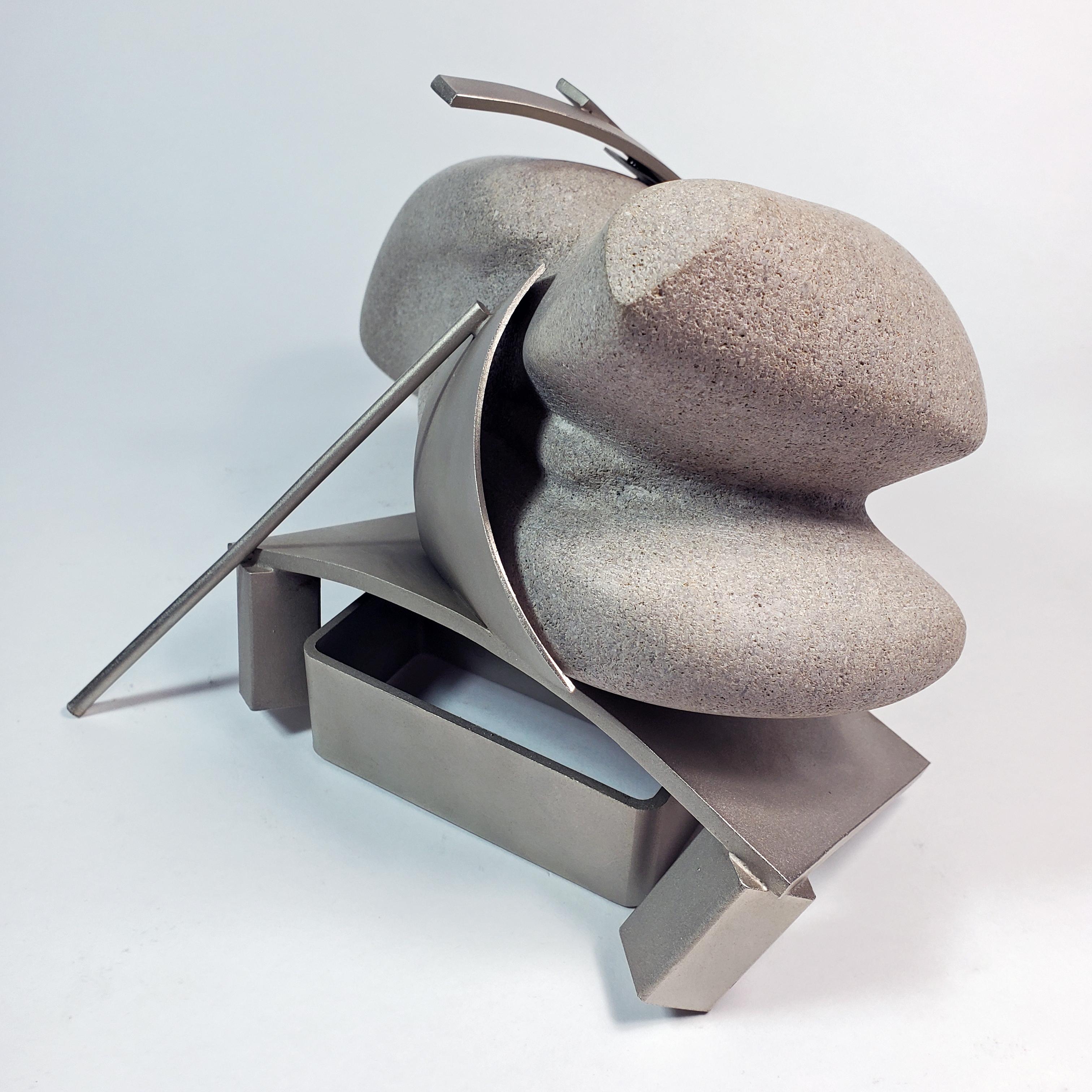 Birthworks-Serie „Deconstruction/Reconstruction“ (Grau), Still-Life Sculpture, von Mark Beltchenko Studio