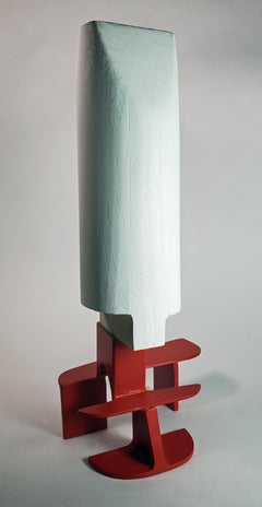 Buoy on a Red Bench
