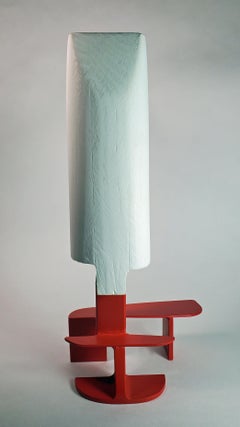 Buoy on a Red Bench