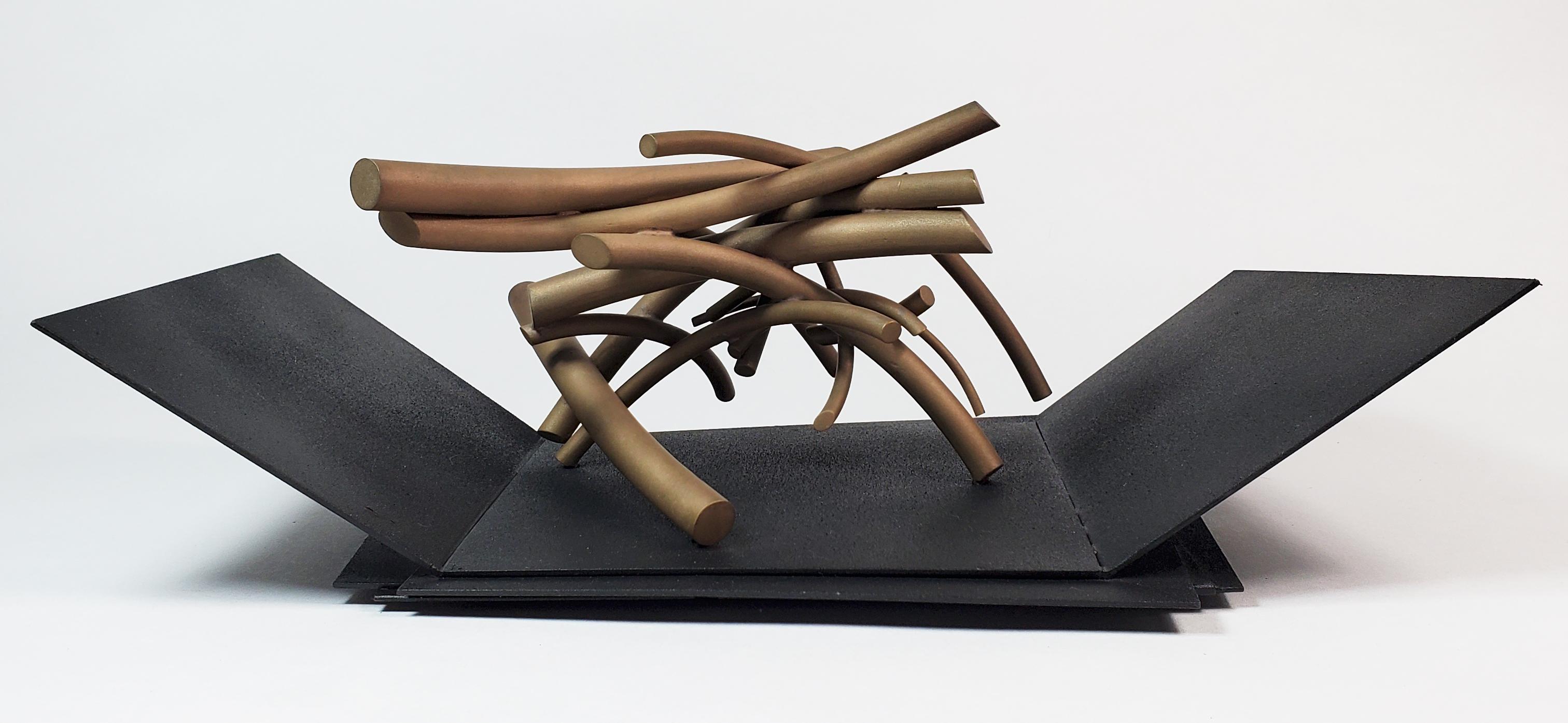 Mark Beltchenko Studio Still-Life Sculpture – Aus der Schachtel #3.