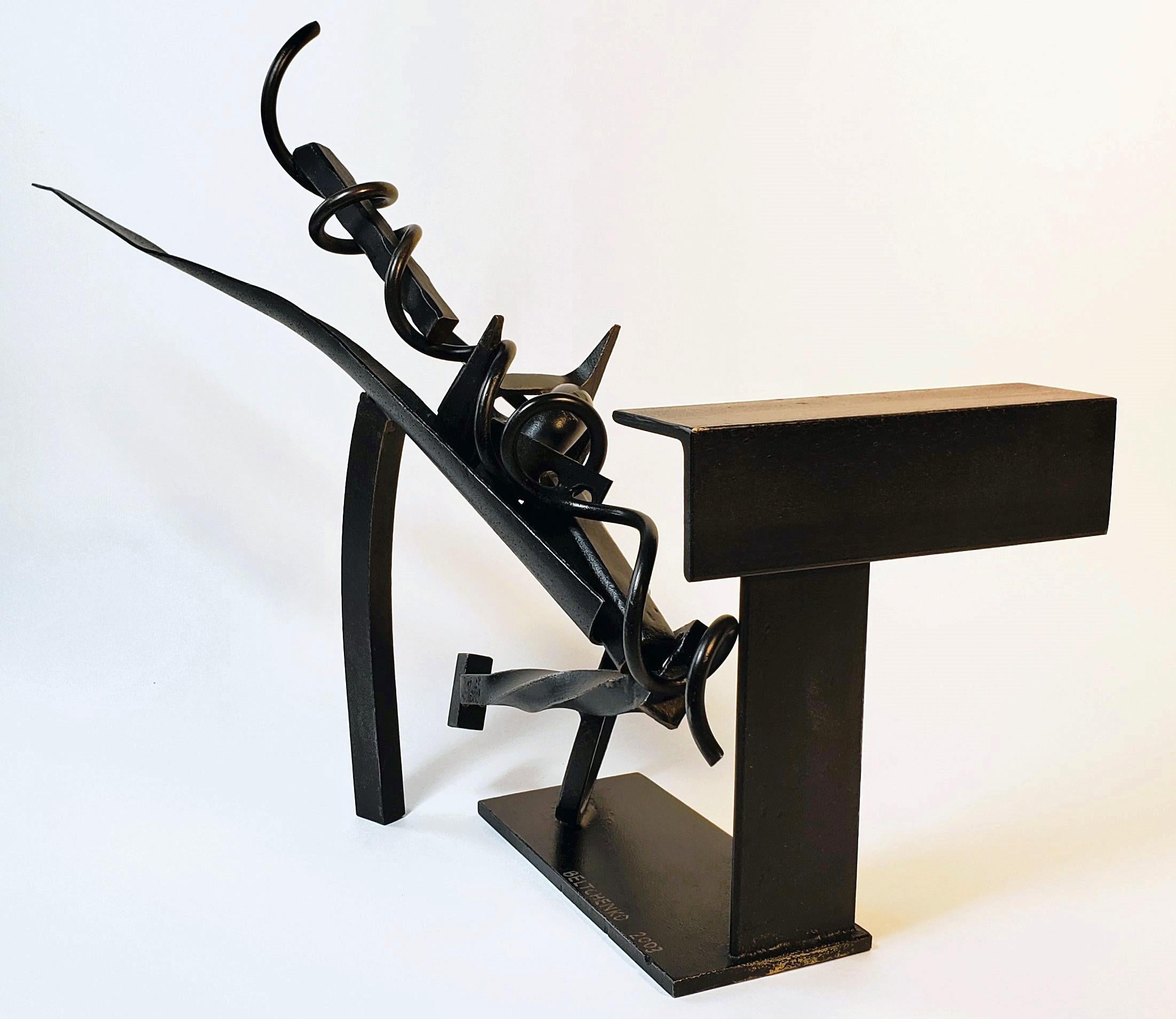 Prémonition - Sculpture de Mark Beltchenko Studio