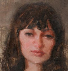 "Anastasia" (2023) by Mark Bradley Schwartz, Original Oil Portrait Painting