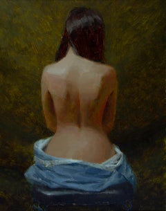 "Back View 11," Oil Painting