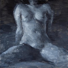 ""Figur 6", Ölgemälde