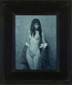 "Revelation 1" de Mark Bradley Schwartz, peinture à l'huile originale, nu féminin