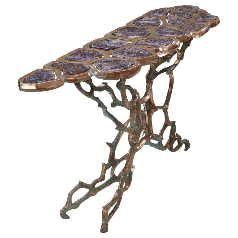 Mark Brazier-Jones Akasha console, 2021, offered by Maison Gerard