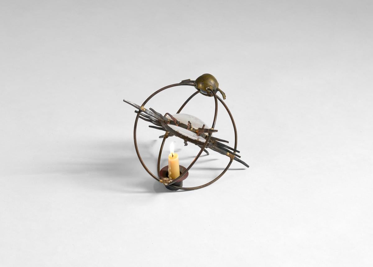 Mark Brazier-Jones, Astrocharger, Candleholder, UK, Circa 1990 In Good Condition For Sale In New York, NY