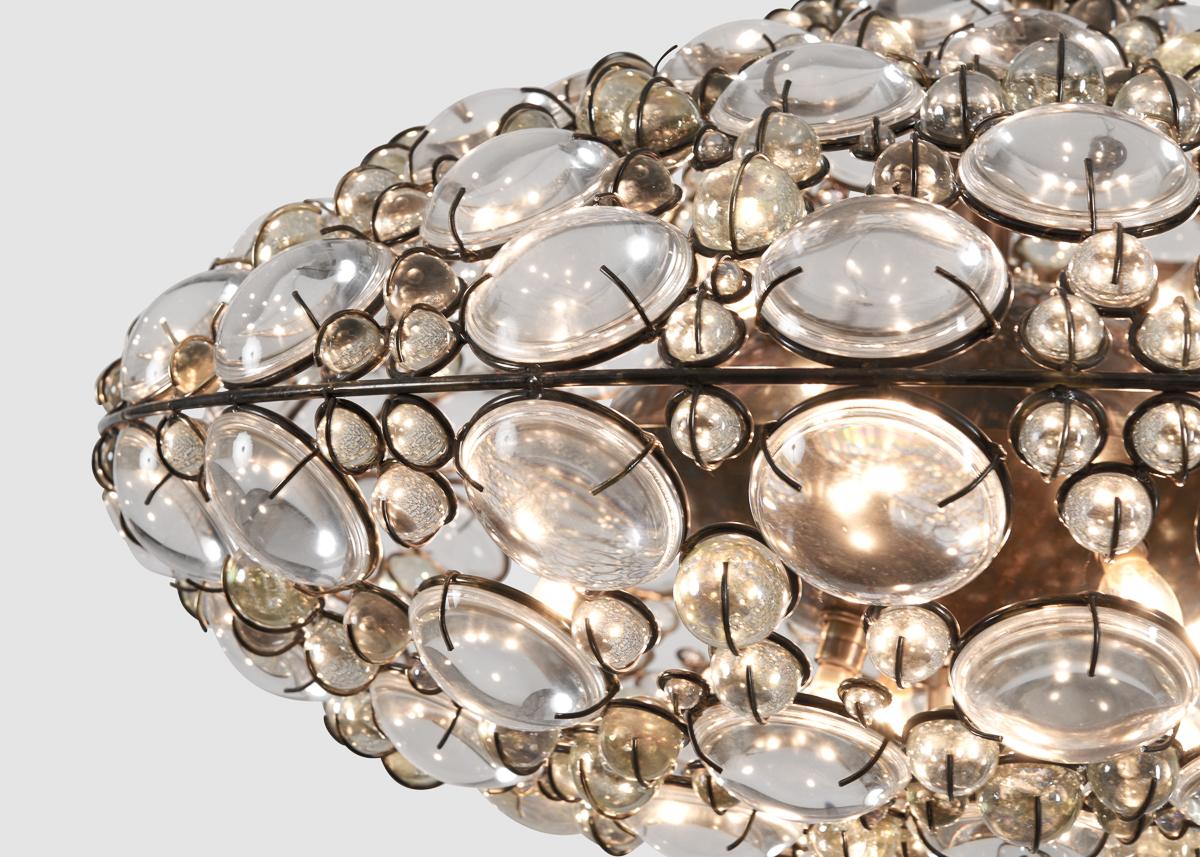 Ottone Mark Brazier-Jones, Custom Tzar, lampadario contemporaneo, Regno Unito, 2023 in vendita