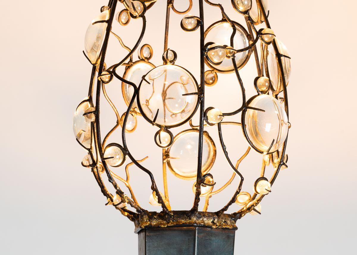 Mark Brazier-Jones, Dew, Pair of Floor Lamps, UK, 1990 In Good Condition For Sale In New York, NY