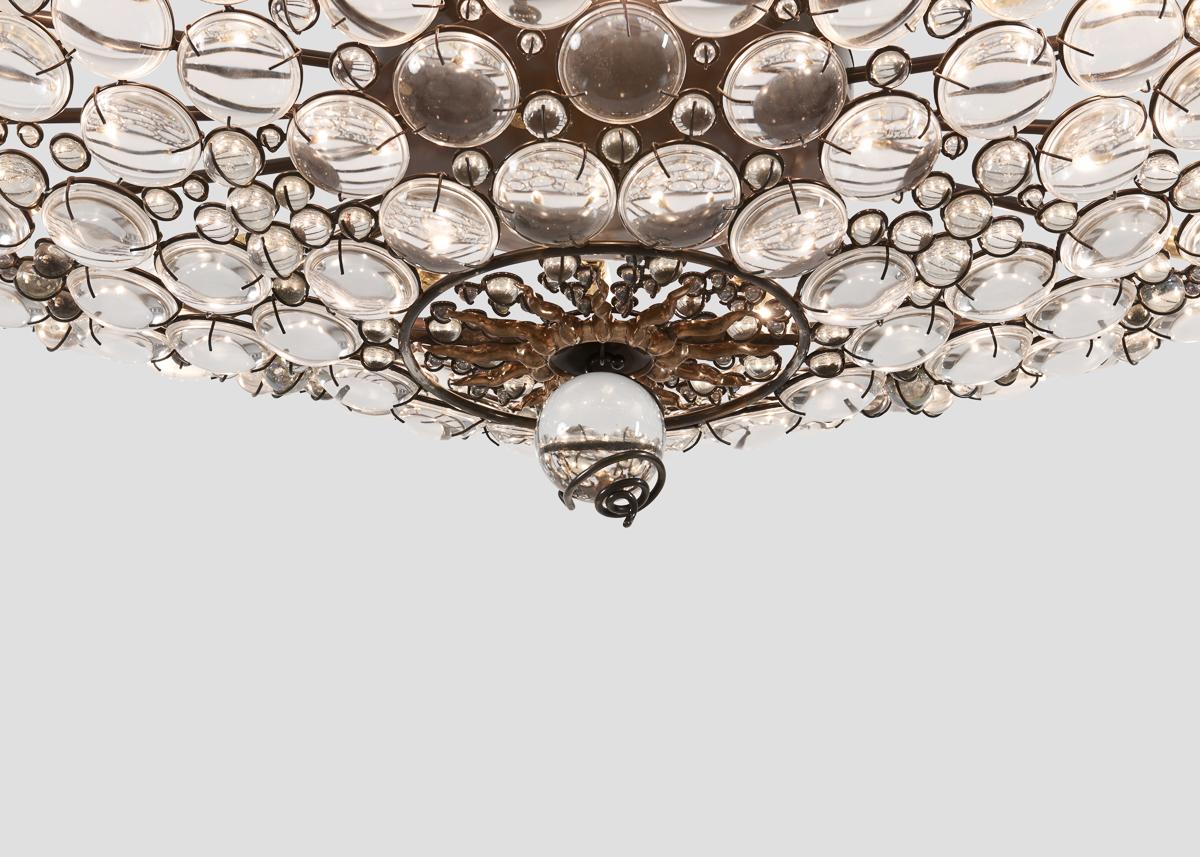 Mark Brazier-Jones, Duchess Oval, lámpara de araña contemporánea, Reino Unido, 2021 Británico en venta