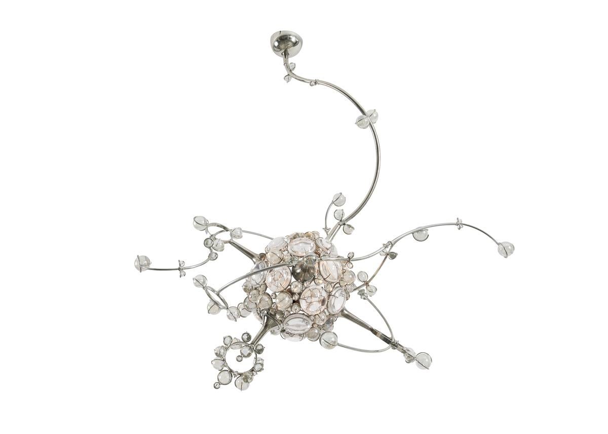 Mark Brazier-Jones, Entidad polen espacial, araña contemporánea, Reino Unido, 2021 Latón en venta