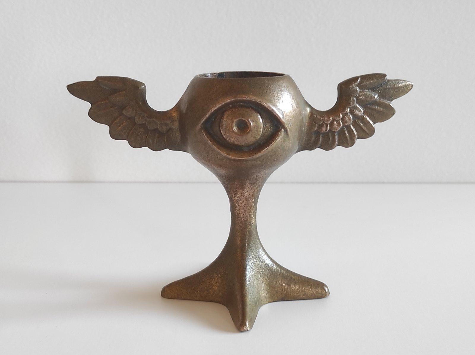 Mark Brazier Jones Bronze Candle Holder