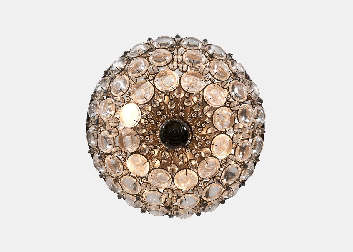 Brass Mark Brazier-Jones, Lord Carter Marquise, Contemporary Chandelier, UK, 2021 For Sale