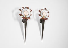 Mark Brazier-Jones, Olympia, Coppia di lampade a candela Regno Unito, 1986