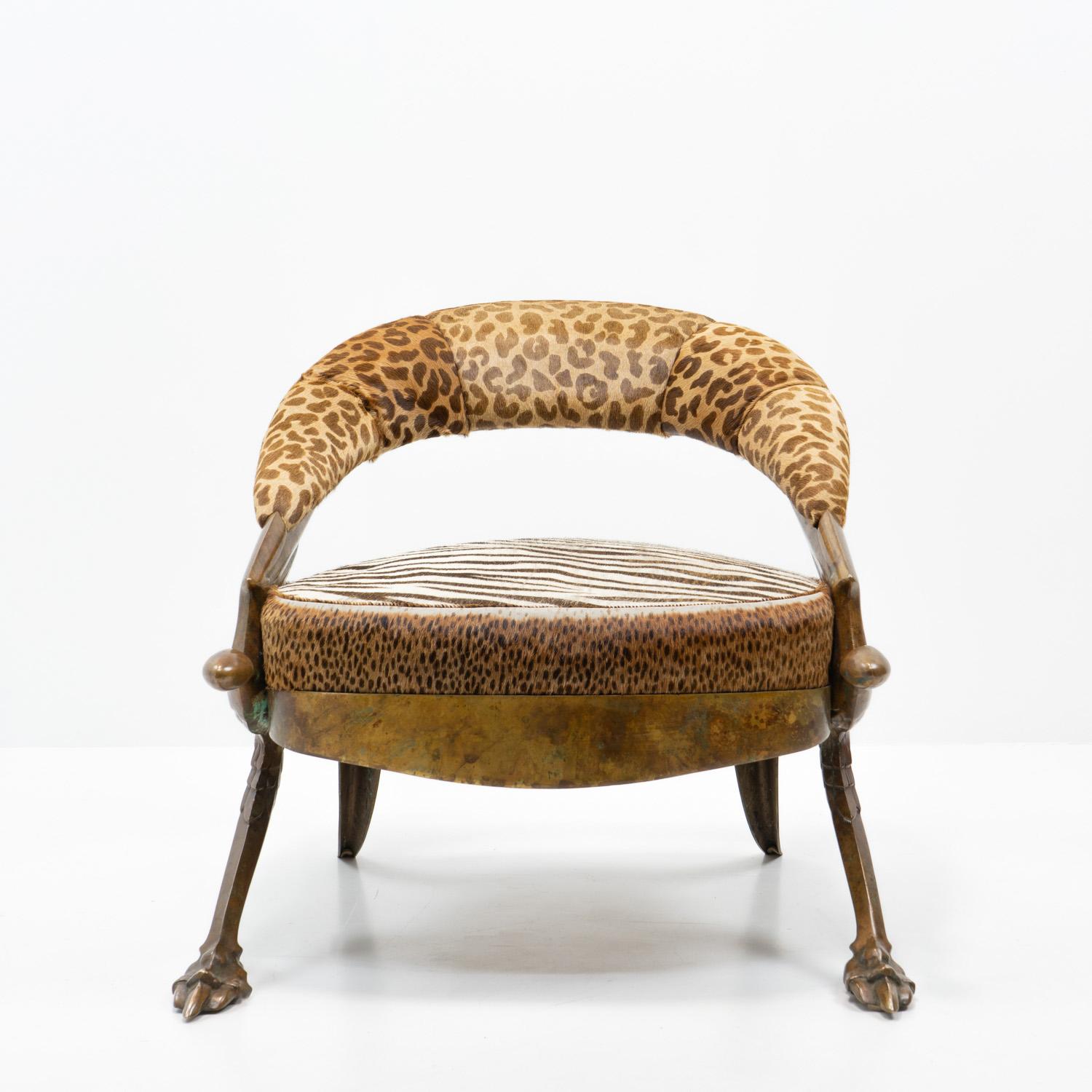 Mark Brazier-Jones  'San Demas' Lounge Chair, 1990s In Good Condition For Sale In Renens, CH