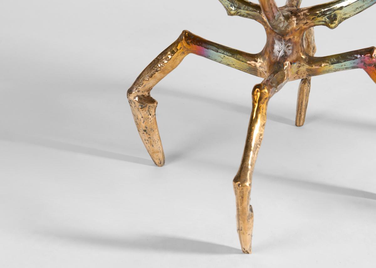 Mark Brazier-Jones, Siblings, Pair of Bronze Side Tables, United Kingdom, 2022 In Excellent Condition In New York, NY