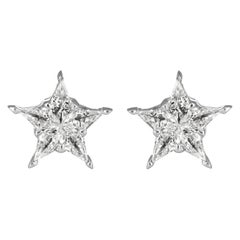 Mark Broumand 0.17 Carat Diamond Star Stud Earrings