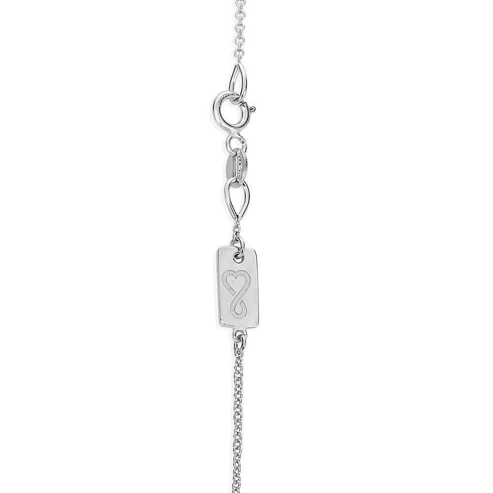pear shaped diamond necklace setting